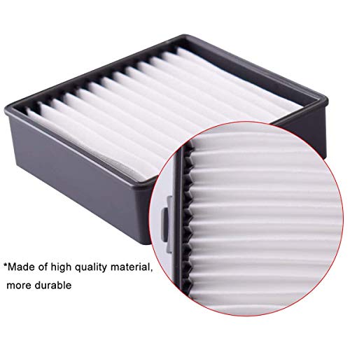 Image of 4 Pack A32VC04 18V Hand Vacuum Filter Compatible with Ryobi P712 P713 P714K | Replaces 019484001007 533907001, Hand Vacuum Filter Support Assembly, Cordless Hand Vac Filter Replacement, Dust Collection