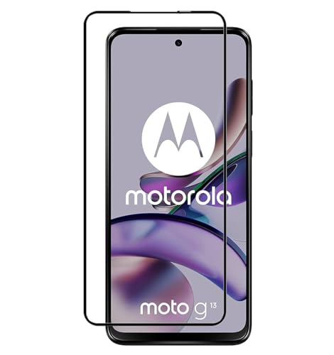 Image of Tempered Glass Screen Protector Compatible For MOTO G13 / Motorola G13 with Easy Self Installation Kit