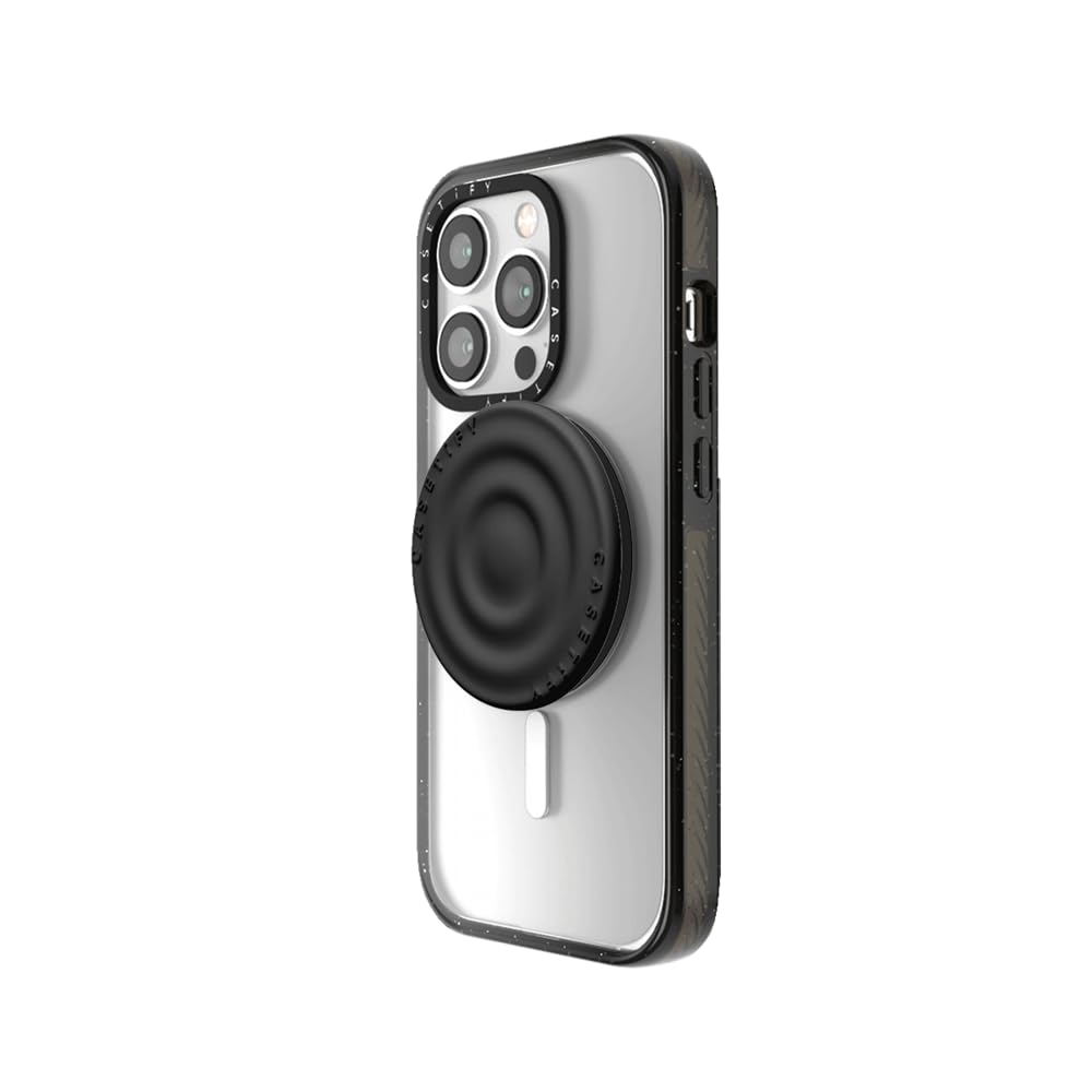 Supporto Magnetico CASETiFY Snappy Ripple Grip Stand Per MagSafe - Color Pervinca, Regolabile A 45° E 90°, Presa Sicura
