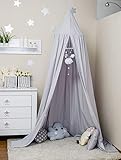 ✅ Babybett-Himmel zum befestigen an Bett, Decke, Baum oder überall wo Platz ist
