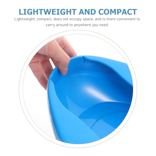 MAGICLULU Potty Male Bottle for Elderly Females Hosptial Accessory Urinal Chamber Pots Pan for Women Elderly Urinal Bedpans Portable Plastic Men and Women Toilet - Image 4