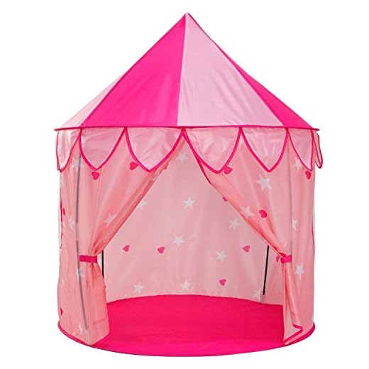 YOOBE 5pc Tienda de Princesa para niñas Tienda de campaña Princess Castle - Bonus Princess Juego de Disfraces de Tutu Dress up!