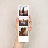 Wanapix | Tiras de Fotomatón Personalizadas | 3 Imágenes | Papel Mate Laminado 300 gr | Regalo Original con Fotos Personalizadas | 5,5 x 20 cm