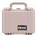 Pelican Protector 1150 Case by ColorCase - Desert Tan - Small Size Waterproof Case with Pick & Pluck Foam & Convoluted Lid Foam - Desert Tan Latches