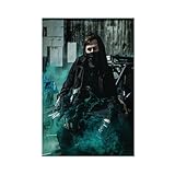 Leinwand-Poster, Motiv: DJ Alan Walker, Wandkunst, 