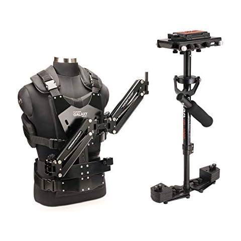 Flycam HD-3000 Stabilizer with Galaxy Dual Arm & Body Vest Steadycam System Cover