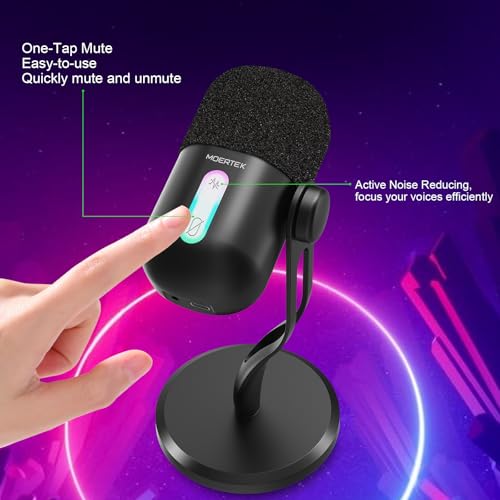 Microphone à condensateur cardioïde usb pour ordinateur portable