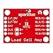 SparkFun Load Cell Amplifier - HX711 Small Breakout Board Read Load Cells to Measure Weight Four-Wire Wheatstone Bridge Configuration Connect to sensors Build Scale Process Control Presence Detection