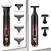 Back Shavers for Men Long Handle, Waterproof Back Shaver with 4 Shock Absorber Flex Heads, Rechargeable Electric Back Razor and Hair Trimmer, Extendable Electric Shaver for Body Grooming, Portable