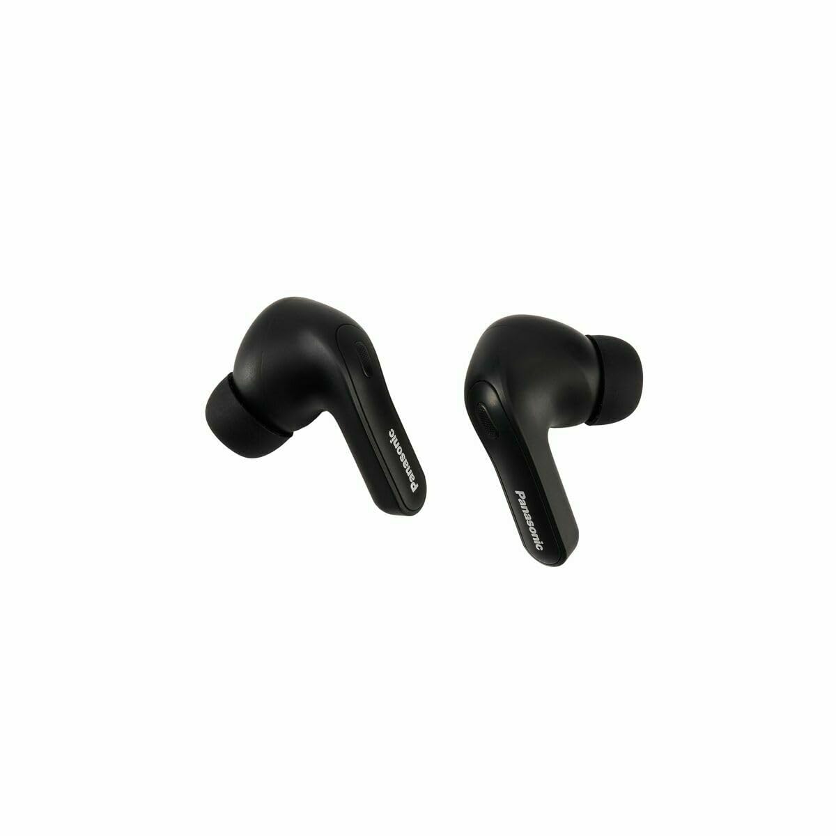 Panasonic RZ-B310WDE-K Auriculares Inalámbricos con Cancelación De Ruido, 5.3 Bluetooth, Intraurales, Micrófono Integrado, XBS, hasta 16 Horas De Tiempo De Reproducción con Estuche De Carga, Negro