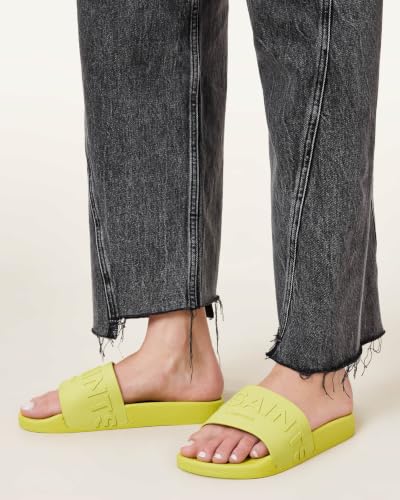 Image of AllSaints Women's Biggy Slip On Logo Sliders