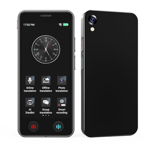 AI Language Translator Device, 2026 Upgraded VORMOR Translator No WiFi Needed, Support ChatGPT, Instant Two-Way 150 Languages Translation, Offline/Photo Translation for Business Travel