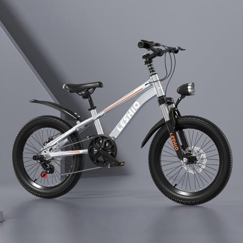 【Banefu】新登場 子ども自転車 変速 子供用マウンテンバイク18/20/ 22インチ、 LEDヘッドライト付き ディスクブレーキ 高炭素鋼 安全耐久性 可愛い 高さ調節可能 組み立て簡単6 〜 15歳 低学年 女の子 男の子 小学生 人気 誕生日 プ