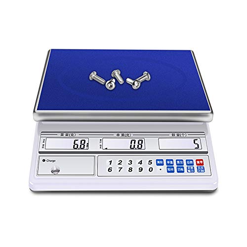Báscula electrónica digital de alta precisión 30KG miniatura 1