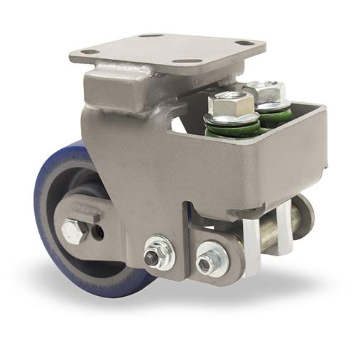Hamilton (S-AEZFHS-5SPB-1) 5" Aerospace Shock Absorbing Swivel Caster