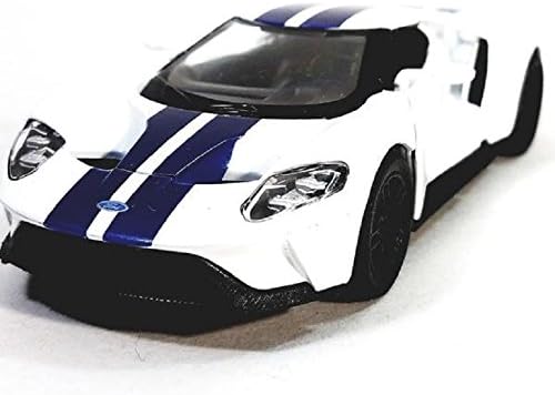 Miniatura 5 de KiNSMART 2017 Ford GT, blanco 5391DF - escala 138 modelo de juguete