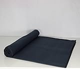 Bana Kuru Sports Lightweight Microfibre Bath/Beach Towel 80cm x 140cm in Black - Image 1