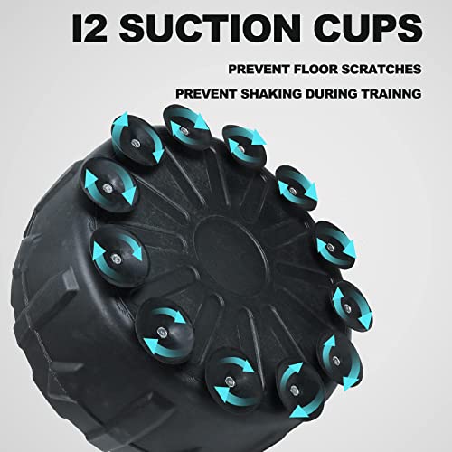INNOLIFE Boxing Spinning Bar Punching Bags MMA Training, Home Gym Workout Equipment, Punching Bag with 2 Speed Ball for Adults and Youth