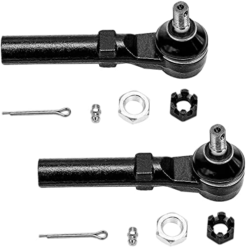 Image of Detroit Axle - Front Lower Control Arms w /Ball Joints Inner Outer Tie Rod Ends Replacement for 2014-2018 Subaru Forester - 6pc Set