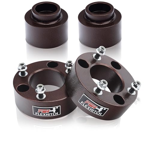 FlexHitch 3.5' Front + 3' Rear Leveling Lift Kits for 2009-2025 Ram 1500 4WD, 3.5 Inch Lift Front...