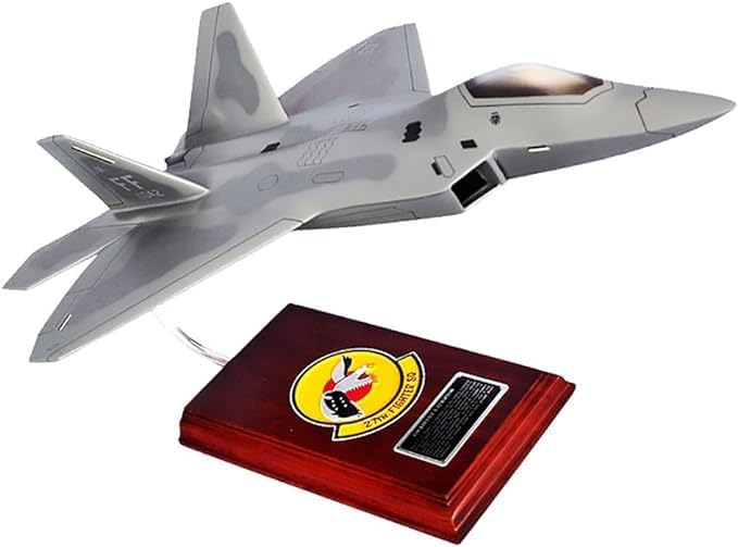 Fuerza Aérea de los Estados Unidos F-22 Raptor Jet Modelo Escala 140