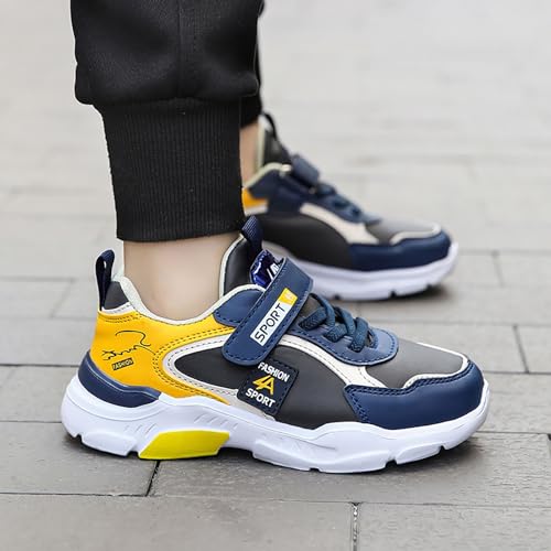 IWIHMIV Toddler Slip On Shoes Girls Kid Tennis Running Shoes, Athletic Walking Sport Lightweight Breathable Sneakers for Boys Girls4