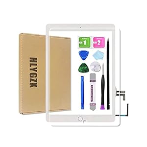 HLYGZX for iPad 5 5th Generation Screen Replacement Front Touch Glass Digitizer,for iPad 9.7 2017 A1822 A1823 +Home…