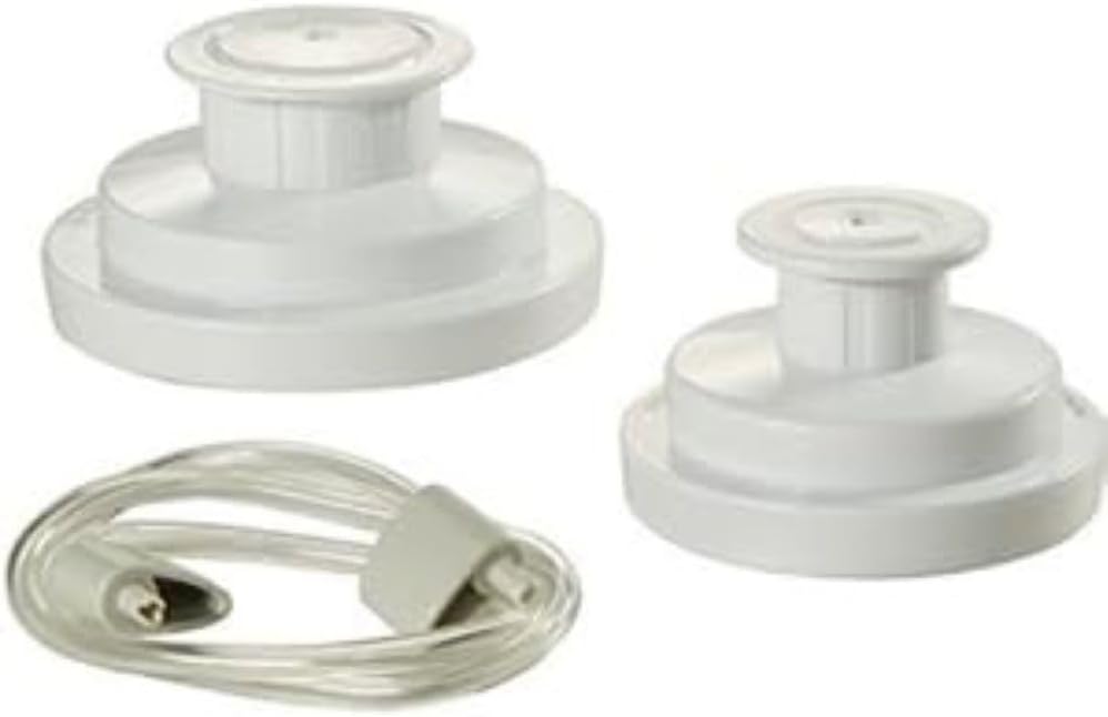 FoodSaver Vacuum Sealer Wide-Mouth Jar Kit with Regular Sealer and Accessory Hose White FCARWJAH-000