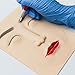 Produktbild 10 Blatt Blank Tattoo Praxis Haut Gesicht Microblading Augenbrauen Augenlippe Silikon Synthetische Haut Dicke Zum Tätowieren Anfänger