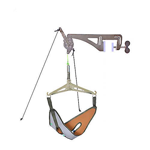 Preisvergleich Produktbild Genmine Nackenstrecker, überliegendes Zervikal-Traktionskit, Nackenmassagegerät für Chiropraktik, Rücken- und Kopf-Massagegerät, Entspannung