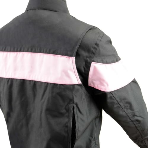 Image of Milwaukee Leather Women's Textile Classic Crossover Motorcycle Riders Jacket - All Year Wear