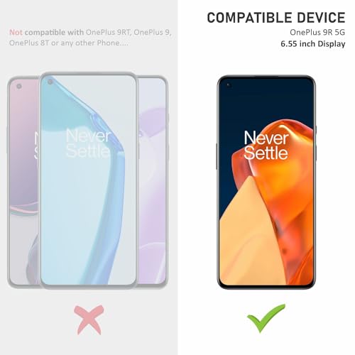 Image of Mr.Shield Top-Notch HD+ Tempered Glass Screen Protector Guard for OnePlus 9R, Case Friendly [1 Pack]