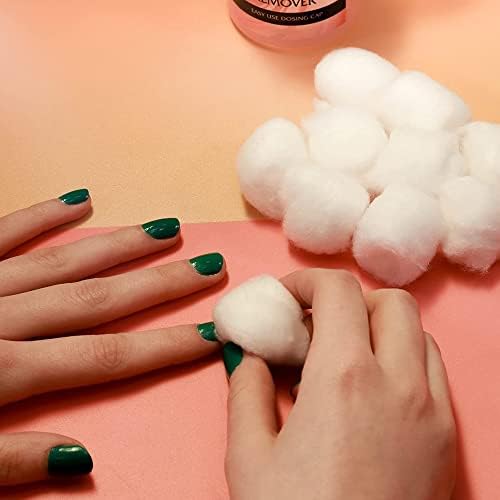 Super Soft Cotton Balls, Softer & Fluffier Wool Balls for Babies and Adults Make Up Nail Polish Remover, 100% Pure Cotton & Super Absorbent Cotton Balls (Pack of 200)