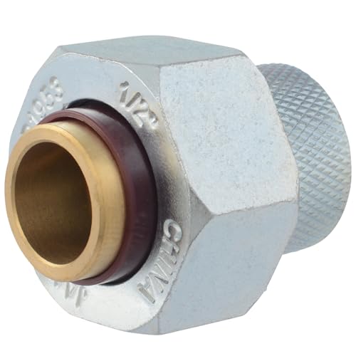 Image of Eastman 20501 Dielectric Union, 1 /2 inch FIP x 1 /2 inch Solder, Brass