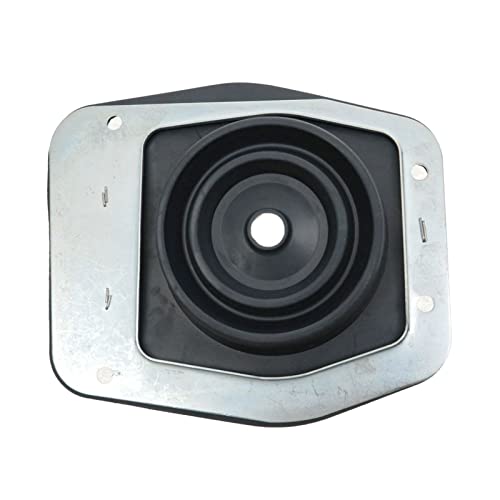 Metal Shifter Plate and Base Boot Compatible with 74-04 Ford Mustang