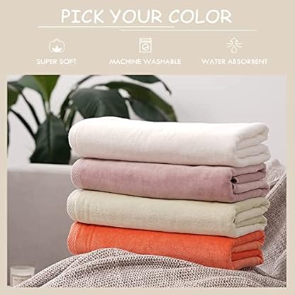 Aurora Design 3er Pack Handtücher Set aus 100% Bio-Baumwolle, 500 g/m² Qualität | 1 Duschtuch, 1 Handtuch, 1 Waschlappen… – Bild 8