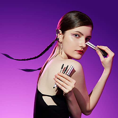 Viola House Eyebrow Tinted Gel, Long-Lasting Eyebrow Gel, Smudge-Proof, Transfer-Proof, Waterproof, Tinted Makeup Brow With Brush 15 Ml,0.5Fl Oz (Black) #TOP1