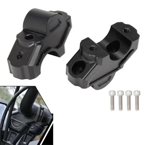 Kit adaptateurs rehausseurs de guidon Pan America 1250 aluminium usiné 2021+