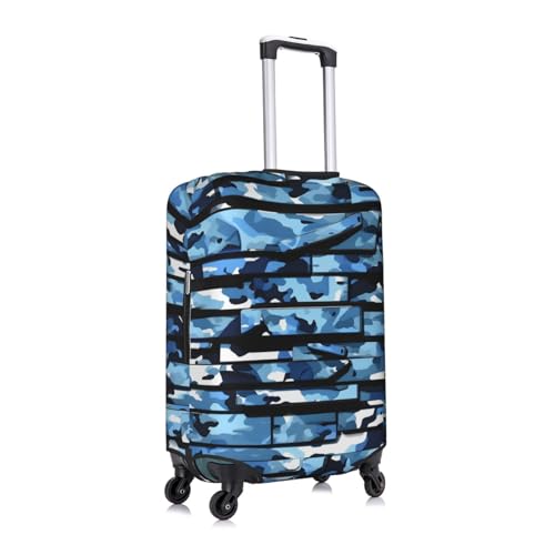 Housse de protection pour valise contre les rayures : polyester XL bleu - 2
