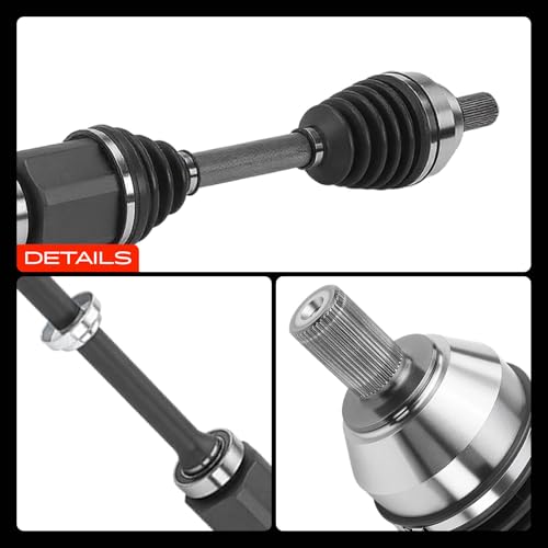 A-Premium CV Axle Shaft Assembly Compatible with Land Rover LR2 2008 2009 2010 2011 2012, L6 3.2L, Front Right Passenger Side by A-Premium - Image 9