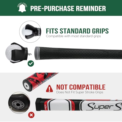 4 Pack 3-Prong Golf Ball Grabber