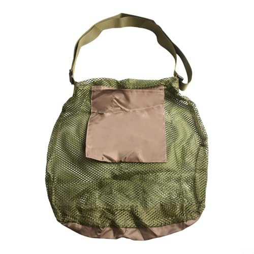 Sac de chasse aux champignons avec sangle réglable confortable pour la recherche de nourriture en plein air (vert)