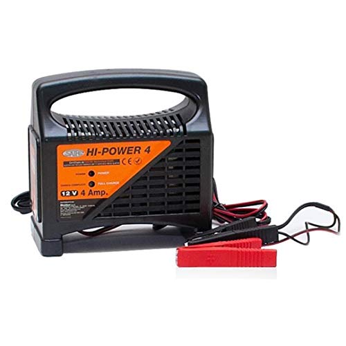 Saife 280231 Carica Batterie Auto e Moto, 4 Amp