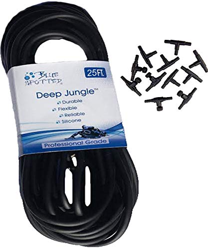 Deep Jungle Black Flexible Airline Tubing for Aquariums, Terrariums, and...