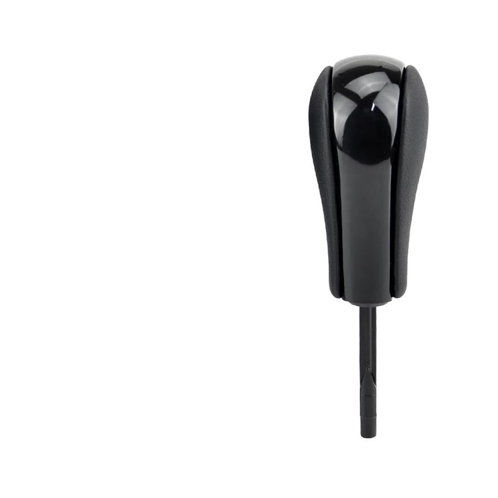 AHRPKAMERD Gear Shift Knob 1PCS for E39 E46 E53 E60 E61 E63 E64 E81 E82 E87 E90 E91 E92 E93 E83 Automatic Car Gear Shift Knob Shift knob(Black-Short)