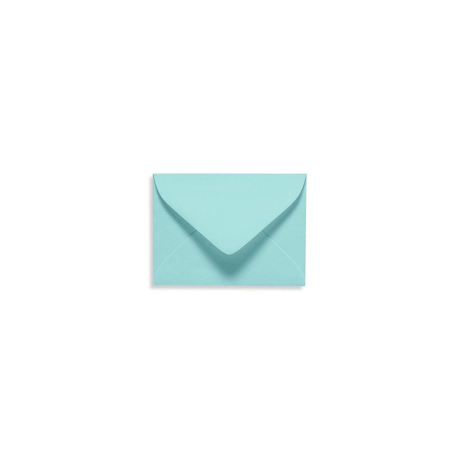 LUXPaper #17 Mini Envelopes | 2 11/16" x 3 11/16" | Seafoam Blue | 80lb. Text | 50 Qty
