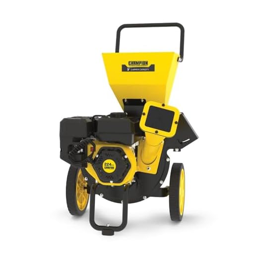 Champion Power Equipment 200905 3-Inch Portable Chipper-Shredder with Collection Bag