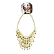 Boland 64476 - Halskette Belly-Dance, Gold, Mode-Schmuck, Kette, Bauch-Tänzerin, Wahrsagerin, Accessoire, Kostüm, Karneval, Mottoparty