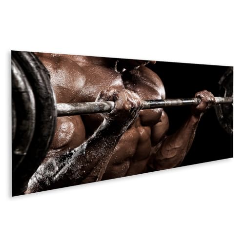 Image sur toile musculation motivation fitness islandburner panorama