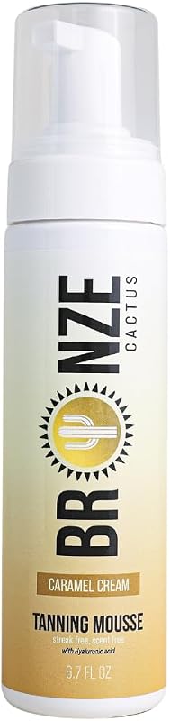 Mousse autobronzeador Caramel Cream Bronze Cactus